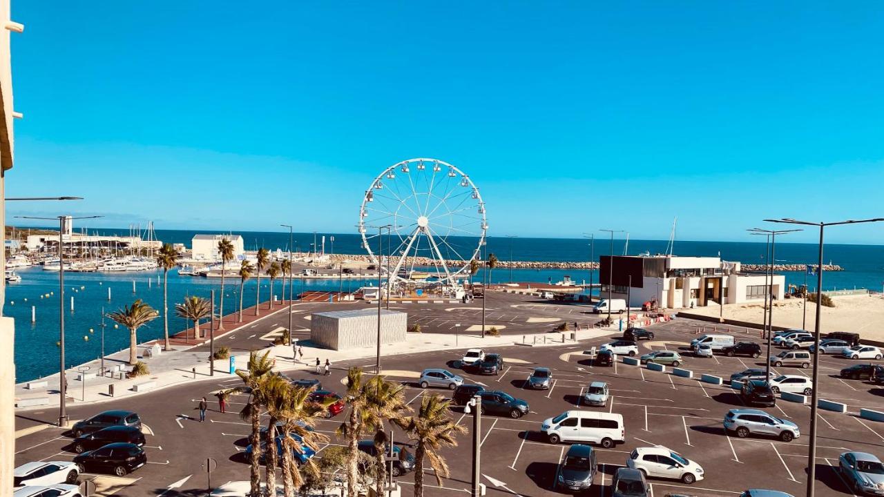 "Chill" Magnifique Vue Sur La Mer Et Le Port Au Coeur De La Ville En Premiere Ligne Canet-en-Roussillon Exterior foto